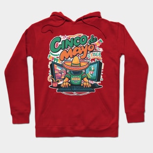 Gamer cinco de mayo Hoodie